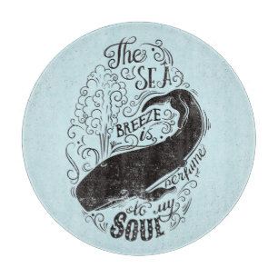 The Sea Breeze Is Perfume Cutting Board