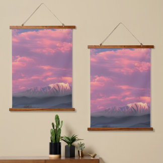 The Sea of Pink Clouds Hanging Tapestry