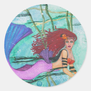 The Sea Sphere Classic Round Sticker