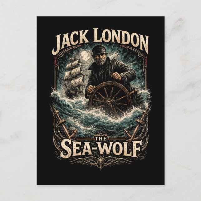 The Sea-Wolf Postcard (Front)