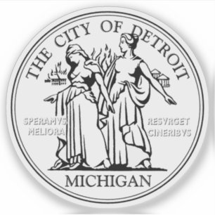 The Seal of Detroit, Michigan