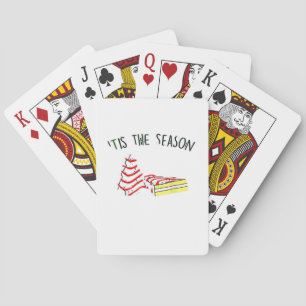 The Season Christmas Tree Playing Cards