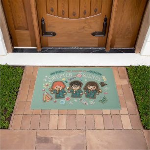 The Season is Sweeter with Friends Doormat