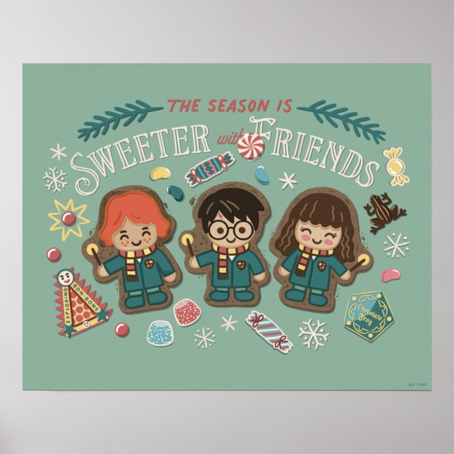 The Season is Sweeter with Friends Poster (Front)
