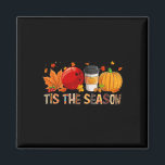 The Season Leopard Pumpkin Bowling Halloween Fall  Magnet<br><div class="desc">The Season Leopard Pumpkin Bowling Halloween Fall Leaf</div>