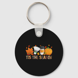 The Season Leopard Pumpkin Bydminton Halloween Fal Keychain