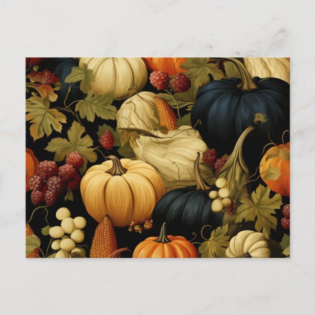 The Season of Autumn Postcard (Front)