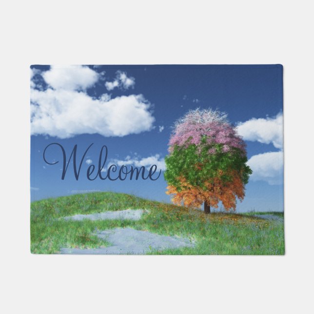 The Season Tree Doormat (Front)
