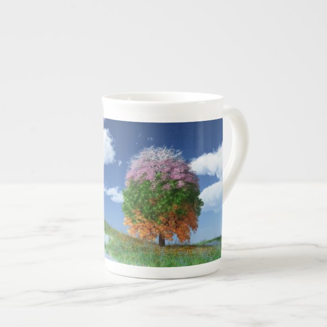 The Season Tree Specialty Mug (Front Right)