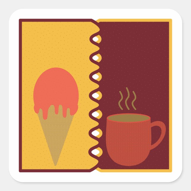 The Seasonal Shift Sticker (Front)
