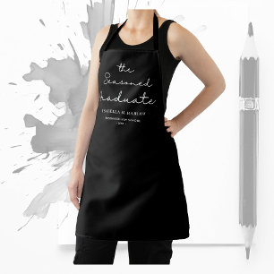 The Seasoned Graduate Personalized Apron