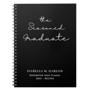The Seasoned Graduate Personalized Recipe Notebook