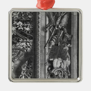 The Seasons' tapestry, border, Gobelins Factory Metal Ornament