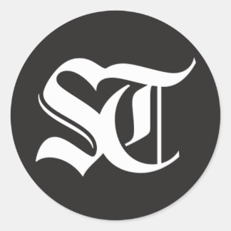 The Seattle Times Round Glossy Sticker