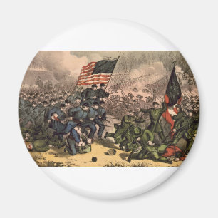 The Second Battle of Bull Run American Civil War Magnet