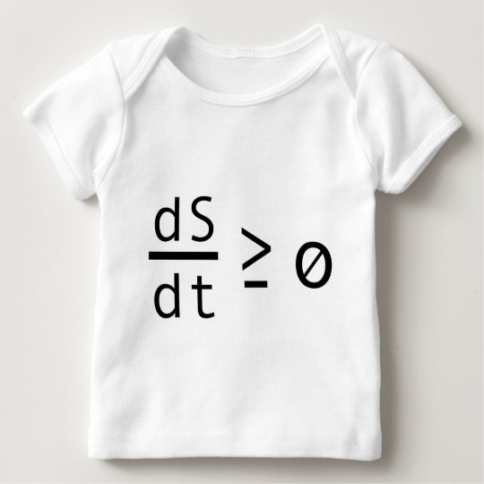 The Second Law of Thermodynamics Baby T-Shirt
