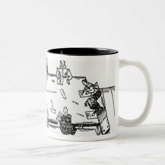The Second Table of Good Nurture Two-Tone Coffee Mug (Right)