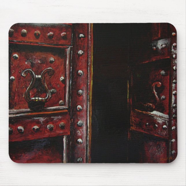 The secret door mouse pad (Front)