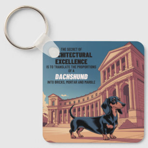The Secret Of Architectural Excellence Keychain