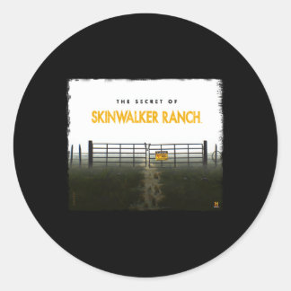 The Secret Of Skinwalker Ranch Do Not Enter Classic Round Sticker