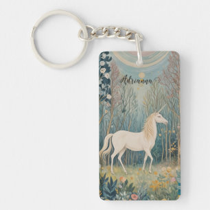 The Secret Unicorn of Whispering Woods Keychain