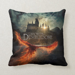 The Secrets of Dumbledore Theatrical Poster Throw Pillow