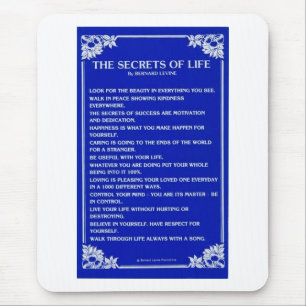 THE SECRETS OF LIFE By BERNARD LEVINE Mouse Pad