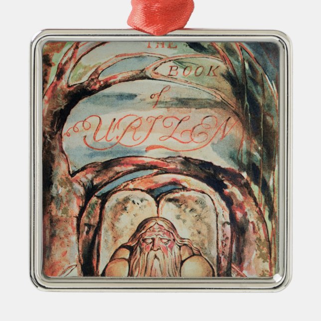 The Secrets of Wisdom' Metal Ornament (Front)