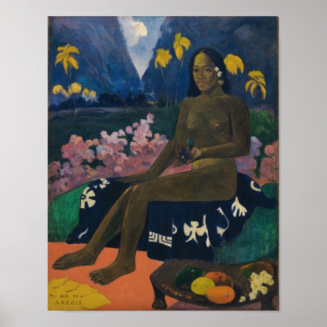 The Seed of the Areoi by Gauguin - Poster (Front)