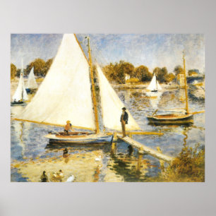 The Seine at Argenteuil Auguste Renoir Poster