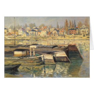 The Seine at Asnieres by Claude Monet