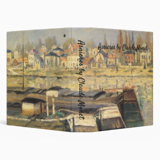 The Seine at Asnieres by Claude Monet Binder