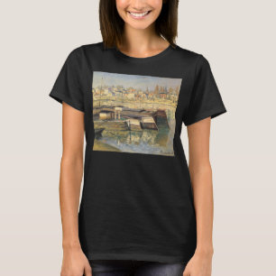 The Seine at Asnieres by Claude Monet T-Shirt