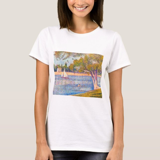 The Seine at La Grande Jatte, Seurat T-Shirt (Front)