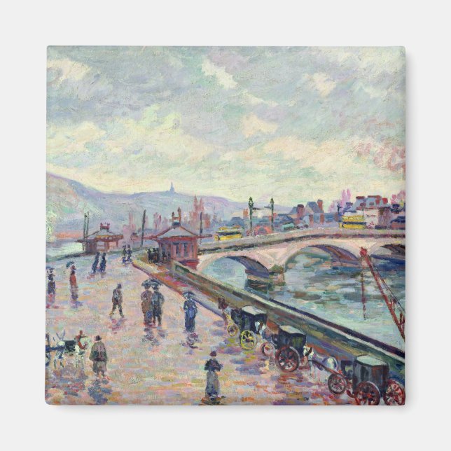The Seine at Rouen Magnet (Front)