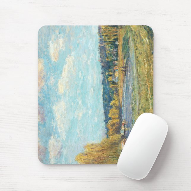 The Seine at Saint-Cloud Alfred Sisley     Mouse Pad (With Mouse)
