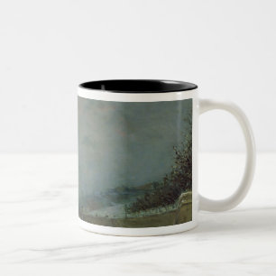 The Seine at the Pont d'Iena, Winter, 1875 Two-Tone Coffee Mug