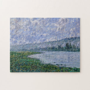 The Seine at Vetheuil Monet Fine Art Jigsaw Puzzle