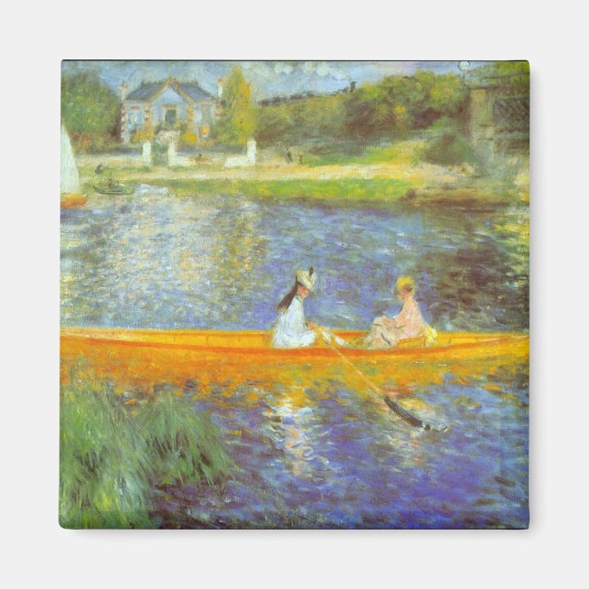 The Seine by Pierre Renoir Magnet (Front)