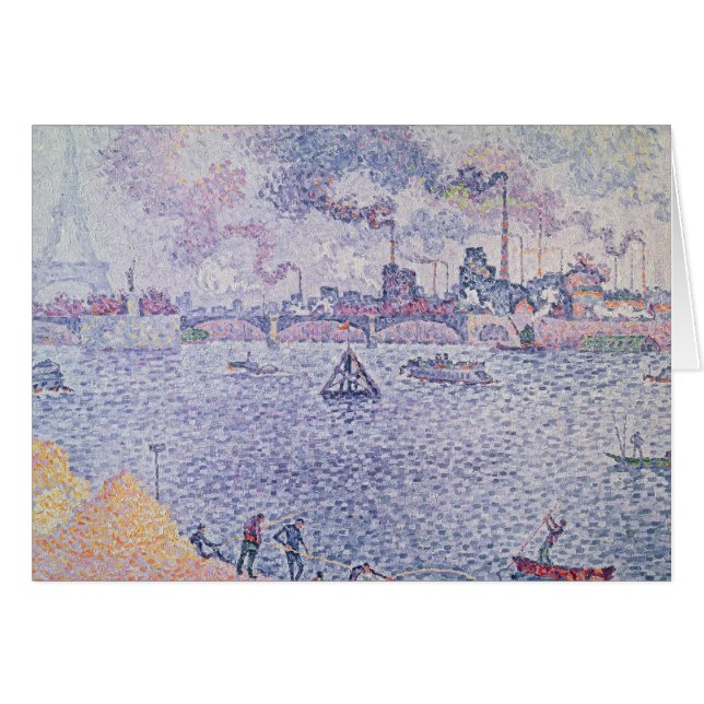 The Seine, Grenelle, 1899 (Front Horizontal)