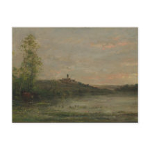 The Seine Morning Charles-François Daubigny Print