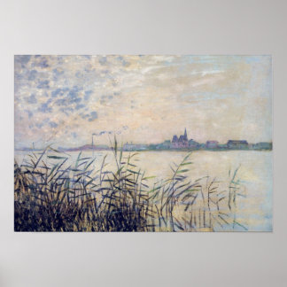 The Seine near Argenteuil - Claude Monet Poster