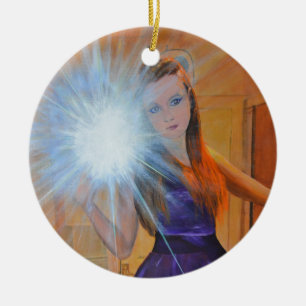 The Selfie Ceramic Ornament