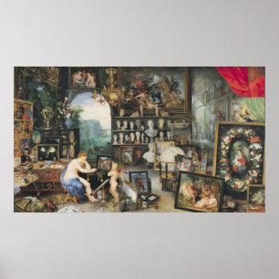 The Sense of Sight, 1617 Poster