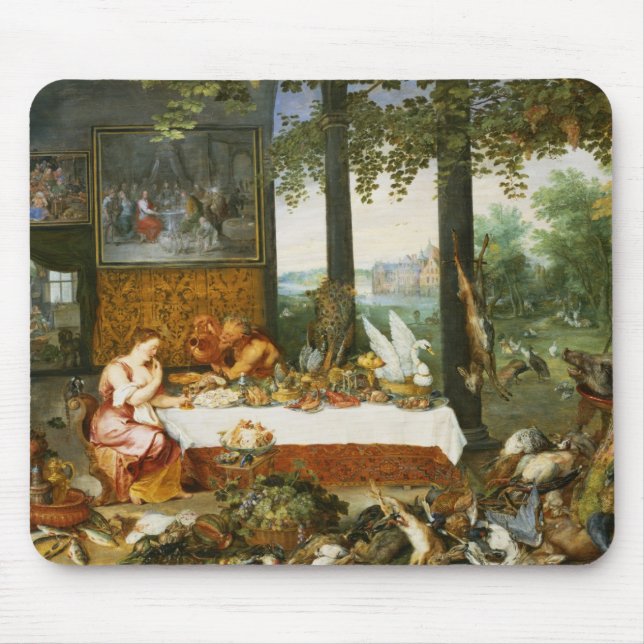 The Sense of Taste, 1618 Mouse Pad (Front)