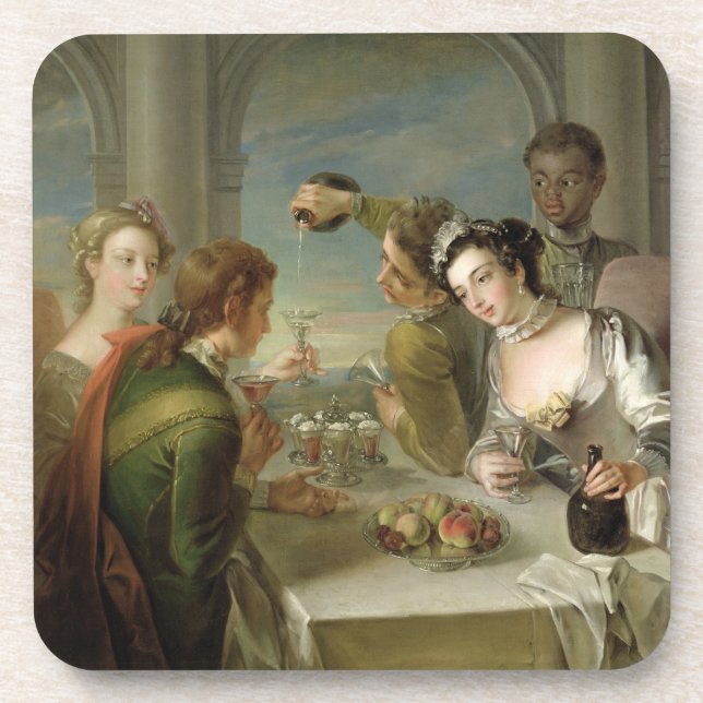 The Sense of Taste, c.1744-47 (oil on canvas) (see Coaster (Front)