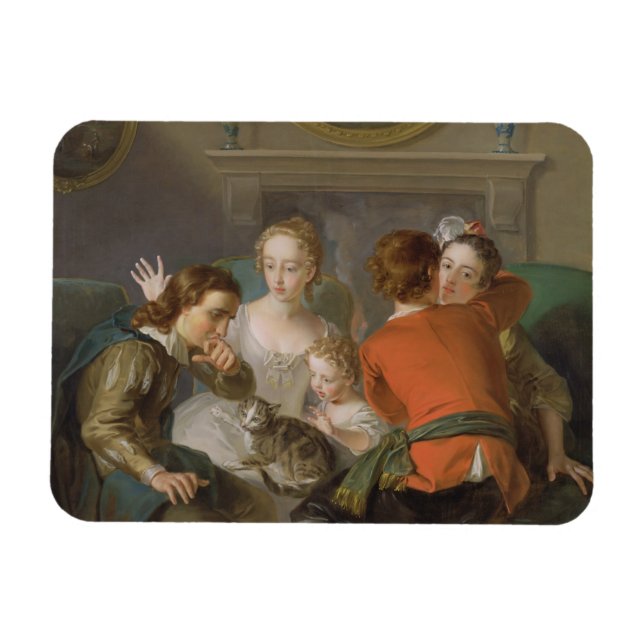 The Sense of Touch, c.1744-47 (oil on canvas) (see Magnet (Horizontal)