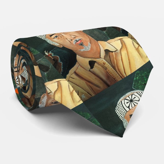 The Sensei Painting by Alfred Fox Tie (Rolled)