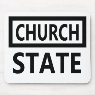The Separation of Church and State - 1st Amendment Mouse Pad