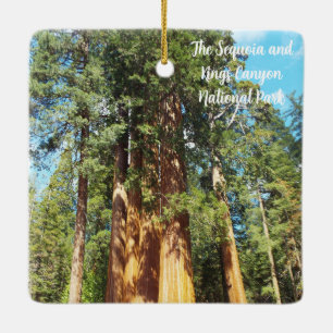 The Sequoia and Kings Canyon National Park Ceramic Ornament